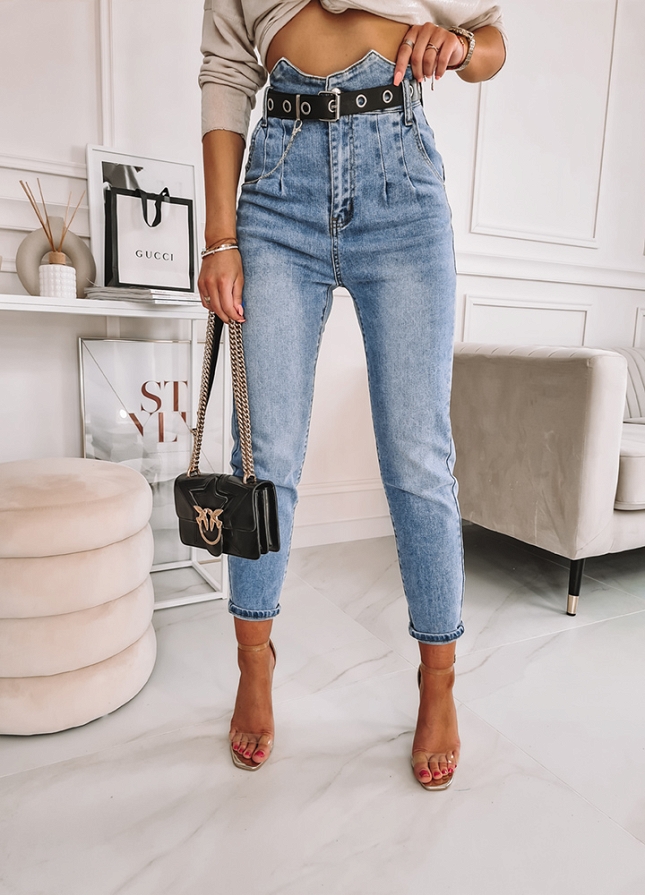 jeansy damskie